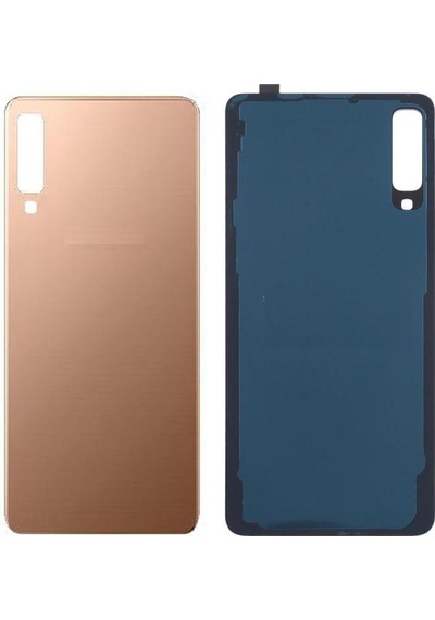 Samsung Uyumlu Galaxy A7 2018 ( A750 ) Pil Kapağı Lens Hariç Logolu