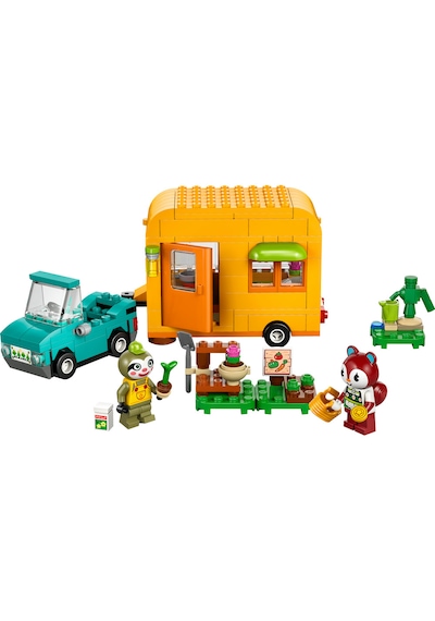 LEGO® Animal Crossing™ Leif Karavan ve Bahçe Dükkanı 77054 - 7 Yaş ve Üzeri Çocuklar için Yaratıcı Oyuncak Yapım Seti (263 Parça)