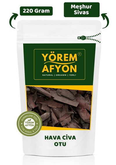 Yörem Afyon Sivas Divriği Yöresinden Katkısız, Kurutulmuş Hava Civa Otu, Ennik Otu Alkanna Tinctora 220gr.