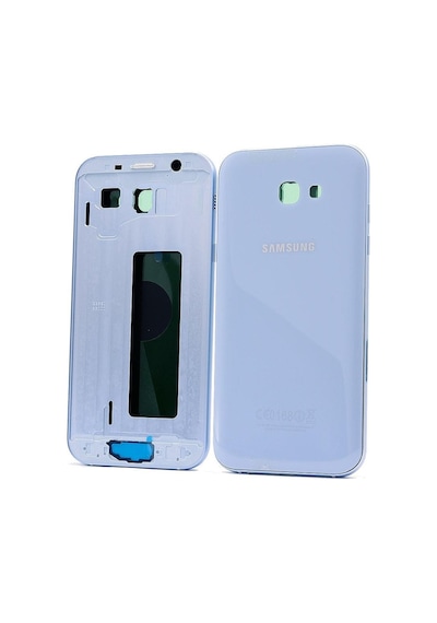 Senalstore Samsung Galaxy A7 2017 Sm-a720 Uyumlu Kasa Kapak Mavi