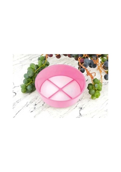 1 Adet Plastik Elek Plastik Un Eleği 30 Cm-pembe Diğer