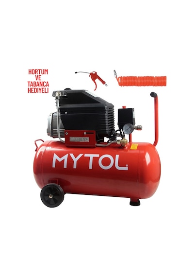 Mytol MY14301 220 V 2 Hp 8 Bar Yağlı Hava Kompresörü 50 L