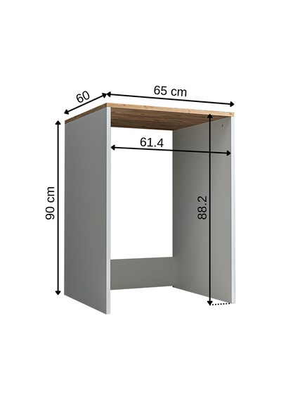 Roomart Çamaşır-kurutma Makinesi Dolabı Mat Beyaz-atlantik Çam Atlantik Çam - Beyaz Roomart Çamaşır-kurutma Makinesi Dolabı Mat Beyaz-atlantik Çam Atlantik Çam - Beyaz