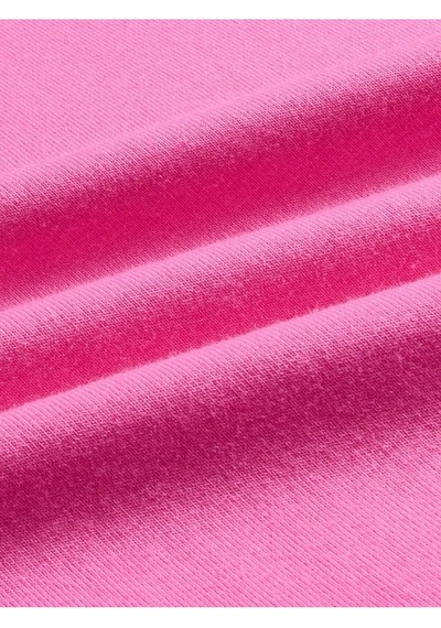 Noıssey Karikatür Ve Grafik Tasarım Oversize T-shirt Cartoon/letter Serisi Kod35 Pembe