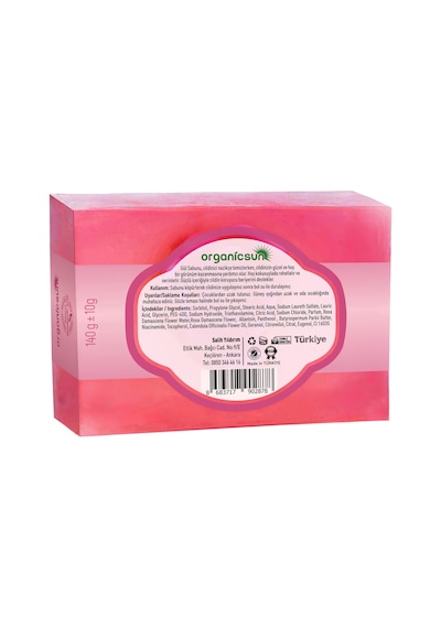 Organicsun Doğal Gül Sabunu 140 G