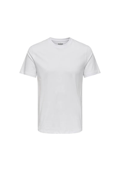 Only & Sons Erkek Regular Fit %100 Pamuk Basic T-shirt - 22025208 Siyah