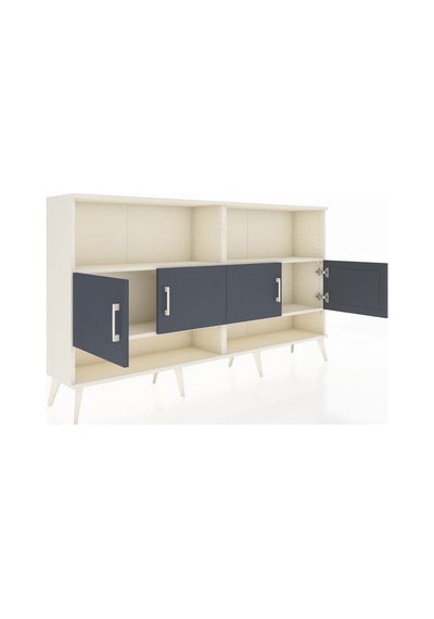 Arges Konsol 4 Raflı 4 Kapaklı 176x30x99 Aytaşı-antrasit Aytaşı-antrasit Arges Konsol 4 Raflı 4 Kapaklı 176x30x99 Aytaşı-antrasit Aytaşı-antrasit
