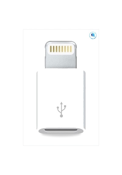 Micro Usb Lightning Dönüştürücü Adaptör Apple iPhone Apple iPad Uyumlu Otg Aparatı B