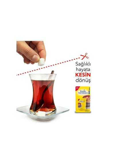 Fibrelle Sukralozlu Tablet Tatlandırıcı 300'lük Kutu 3 Adet