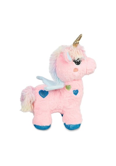 Peluş Tek Boynuzlu At Unicorn Lila Mavi Peluş 35 Cm Pelüş
