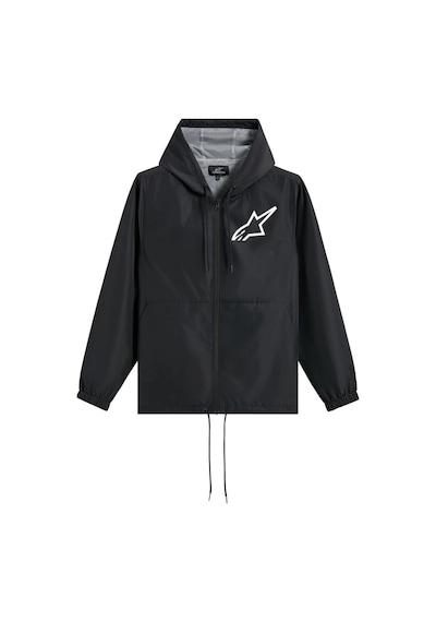 Alpinestars Speeder Chromium Windbreaker Rüzgarlık Siyah Beyaz