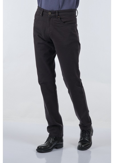 Legato Boru Paça Normal Bel Siyah Erkek Pantolon PNT24380 Siyah