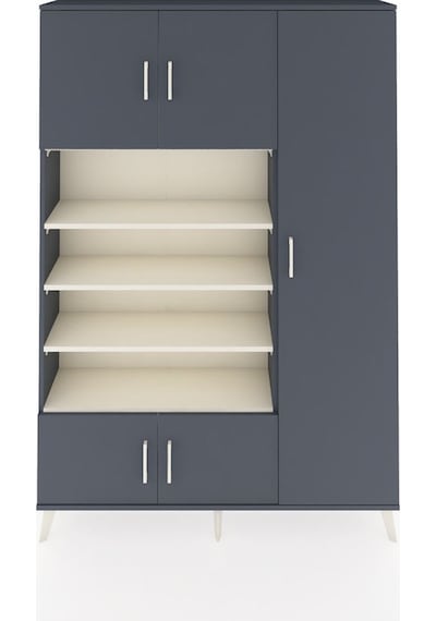 Arges Dolap 11 Raflı 5 Kapaklı 132x30x195 Antrasit-antrasit/a... Antrasit Arges Dolap 11 Raflı 5 Kapaklı 132x30x195 Antrasit-antrasit/a... Antrasit