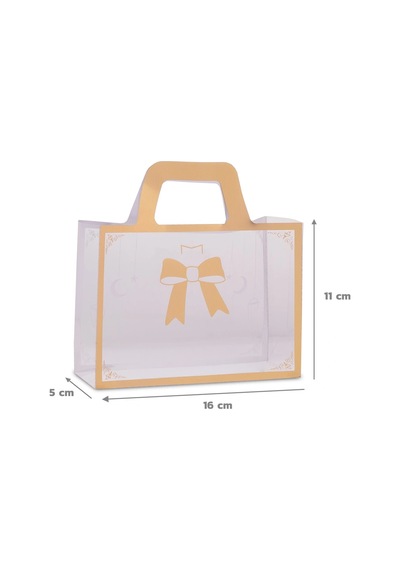 Yaldızlı Asetat Çanta 16 X 11 X 5 1 Adet