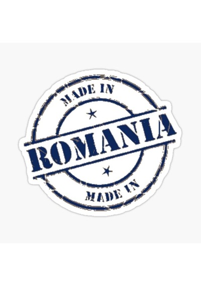 Made İn Romania Sticker Yapıştırma 16cm