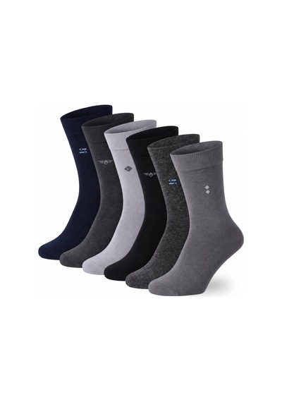 Socketta Erkek Bambu Business Premium 6'lı Desenli Soket Çorap Lacivert-gri-k.füme-antrasit Melanj-k.gri-siyah Socketta Erkek Bambu Business Premium 6'lı Desenli Soket Çorap Lacivert-gri-k.füme-antrasit Melanj-k.gri-siyah