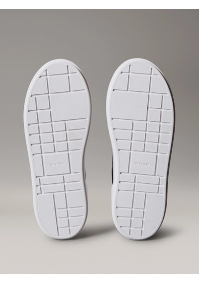 Calvin Klein Flatform Bağcıklı Deri Kadın Siyah Sneaker Yw0yw01928-beh Siyah