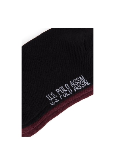 U.s. Polo Assn. Erkek Çocuk Siyah Çorap Soket 50318051-vr046 Sıyah