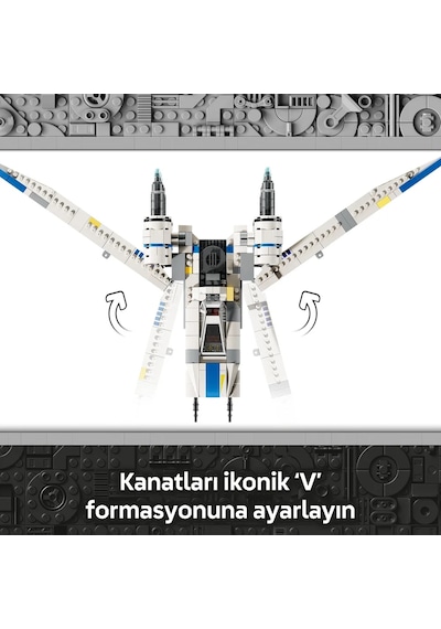 LEGO® Star Wars: Andor™ Asi U-Wing Starfighter™ 75399 - 8 Yaş ve Üzeri Star Wars Hayranları için Yaratıcı Oyuncak Yapım Seti (594 Parça) LEGO® Star Wars: Andor™ Asi U-Wing Starfighter™ 75399 - 8 Yaş ve Üzeri Star Wars Hayranları için Yaratıcı Oyuncak Yapım Seti (594 Parça)