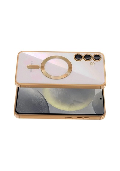 Samsung Samsung Uyumlu Galaxy A54 5g Kross Magneticsafe Kapak - Çöl Titanyum