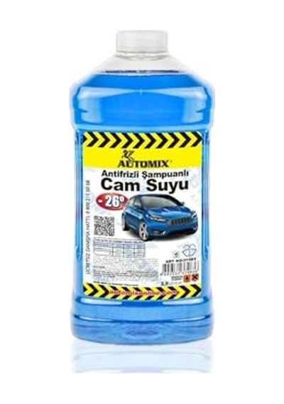 Antifrizli Şampuanli 2,5 Lt - 26 Cam Suyu Açık Gri