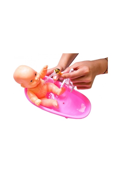 Dzc Kuzenler Avm Banyo Yapan Et Bebek Gerçek Su Devir Daimli Küv