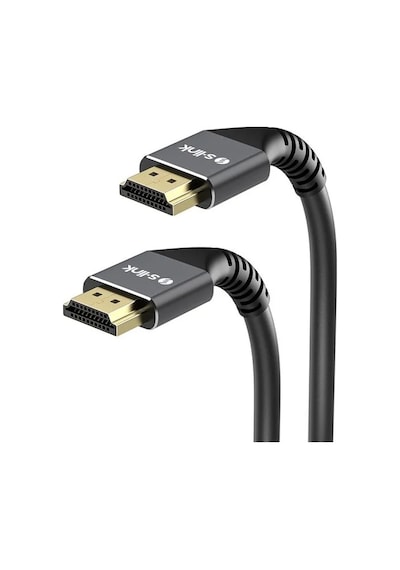 S-link 1.5 Metre 4k 60hz Hdmı Kablo - Slx-hd4k015 Metal Korumalı V2.0 Ultra Hd Ses Ve Görüntü Kablosu