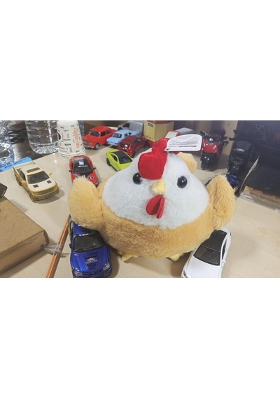 Oyuncak Peluş Sevimli Uyku Arkadaşı Tombiş Tavuk 25 Cm