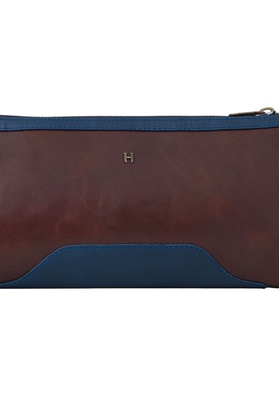 Edwin Hakiki Deri Unisex Küçük El Çantası Çok Renkli
