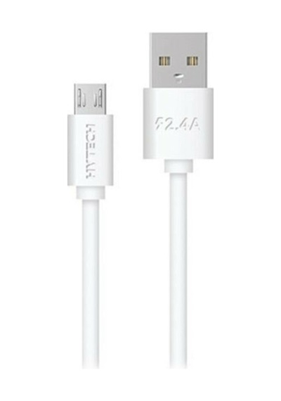Hytech Hy-X98 2M 2.4A Lightning Beyaz Şarj Kablosu