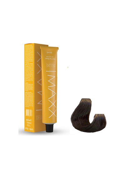 Maxx Deluxe Tüp Boya 8.11 Yoğun Küllü Açık Kumral 60 ML