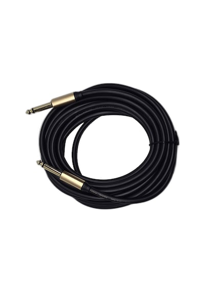 5 Metre 6.35 Mm To 6.35 Mm Ses Kablosu - Çivi Jak Enstrüman Ve Amfi Bağlantı Kablosu - Stereo Jak