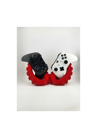 Özel Tasarım Xbox 2'li Joystick Standı - Xbox Controller/kol Tutucui Xbox Dualsense Oyun Kolu Standı3