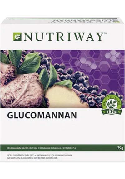 Amway Nutriway Glucomannan 30 Kullanımlık Paket