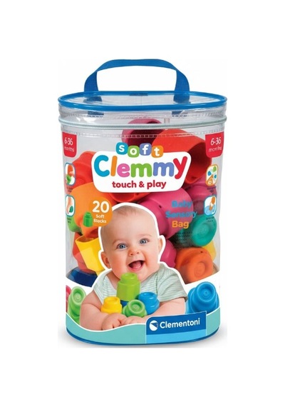 Clementoni Soft Clemmy Touch & Play Yumuşak Bpa Sız Bloklar 20 Parça