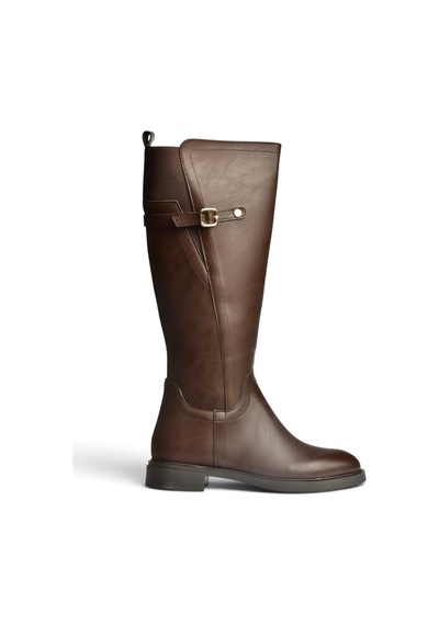 Fox Shoes Z973552209 Kahverengi Düz Tabanlı Kadın Çizme