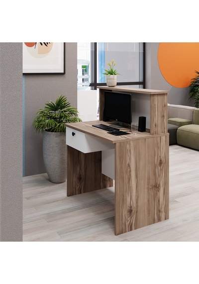 Venüs 90 Cm Çekmeceli Banko, Sekreter Masası, Ofis Masası, Vns02
