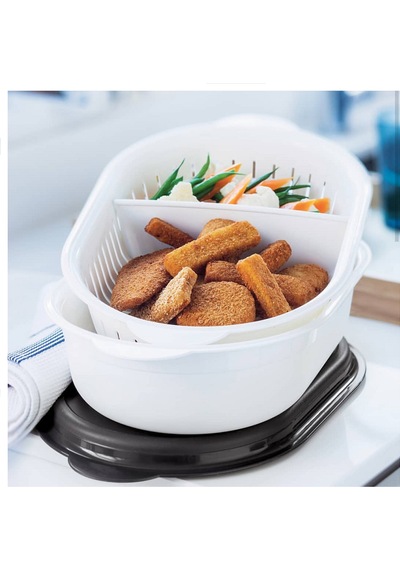 Tupperware Oval Servis 4 L Süzgeçli Çok Amaçlı Saklama Kabı Hsg N1142918 Çok Renkli