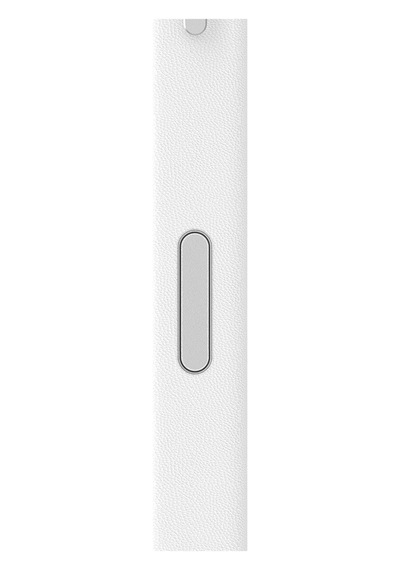 İphone 16 Pro Max Uyumlu Magsafe Özellikli Vegan Deri Kılıf - Renk Değiştiren Isı Sensörü - A16 Beyaz