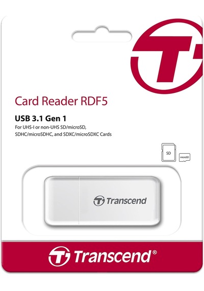 Transcend Usb 3.0/3.1 Gen 1 Çok Fonksiyonlu Kart Okuyucu Ts-rdf5w