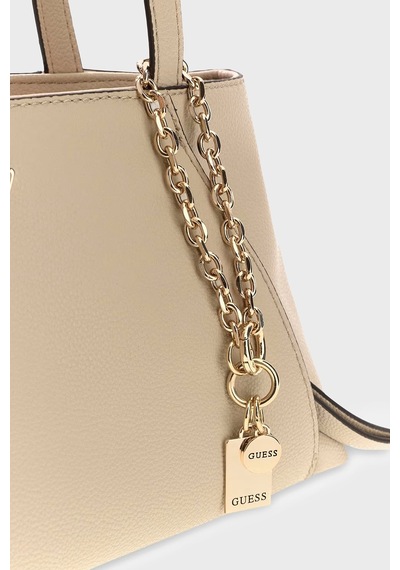 Guess Devon Charm Detaylı Omuz Askılı Çanta Hwbg9745090 Bayan Çanta Hwbg97 45090 Lta Bej