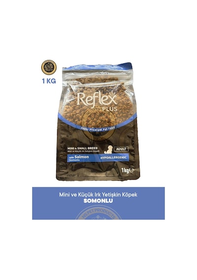 Reflex Plus Somonlu Mini Ve Küçük Irk Yetişkin Köpek Maması 1kg