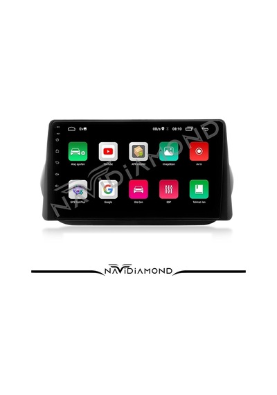 Citroen Nemo Uyumlu 4 Gb Ram 64 Gb Hafıza Oem Multimedia Teyp 9.0 İnç