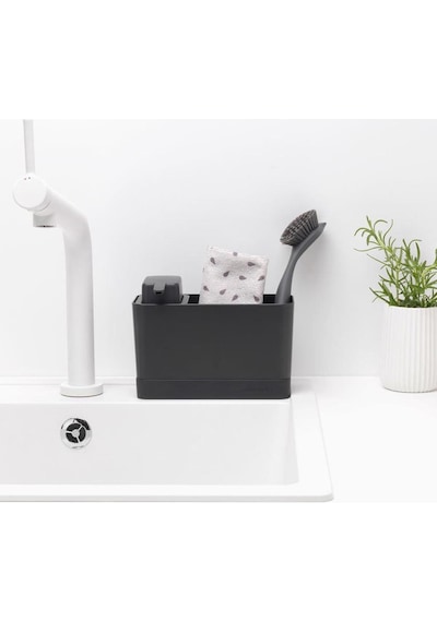 Brabantia Sabunluk Ve Sünger Seti İkili Koyu Gri 302602