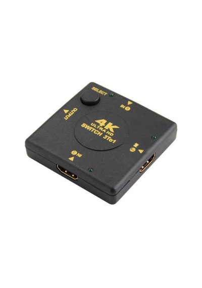 3 Port 4K UHD Destekli Hdmi Çoklayıcı HDMI Switch Çoğaltıcı