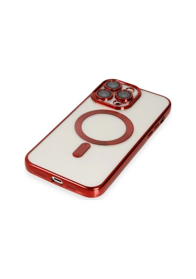 Apple İphone 13 Pro Max Kılıf Kross Magneticsafe Kapak - Kırmızı 0.2M-Çok Renkli