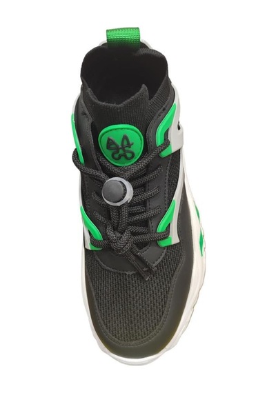 M.P Guja 23y680 İthal Taban Unisex Çocuk Spor Ayakkabı Siyah