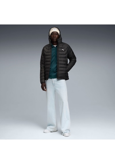 Puma Packlıte Erkek Kapüşonlu Mont 685221 01 Siyah
