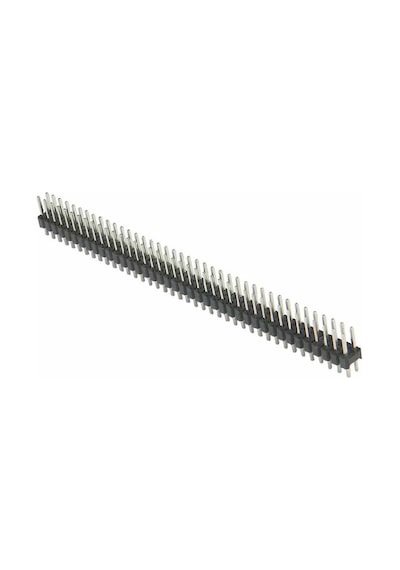 Koodmax 5 Adet 40 Pin 2x40 7.1mm Uzunluk 1.27mm 180 Derece Erkek - Erkek Pin Header - Krf114