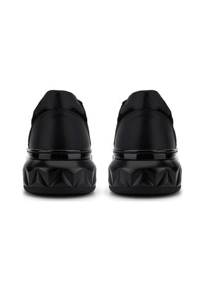 Tamer Tanca Erkek Hakiki Deri Siyah Sneakers & Spor Ayakkabı 1237 277 Erk Ayk Sk26-27 Sıyah Met